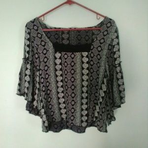 Patrons of peace boho top